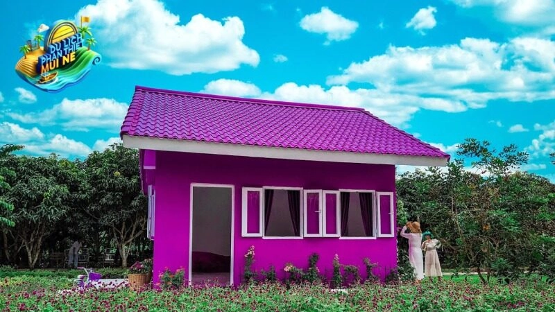 Cafe Phim Trường Căn Nhà Màu Tím